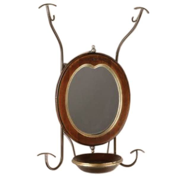 Зеркало+ крючки 45x27x65 CP/3780